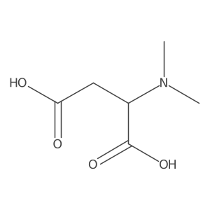 (2R)-2-(dimethylamino)butanedioic acid Structure