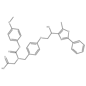 9-Hydroxy muraglitazar结构式