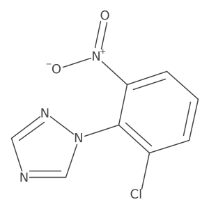 1-(2-chloro-6-nitrophenyl)-1H-1,2,4-triazole Structure