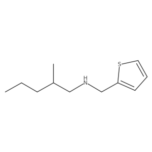 (2-Methylpentyl)(thiophen-2-ylmethyl)amine Structure