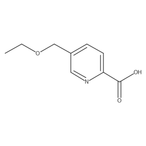 5-Ethoxymethyl-pyridine-2-carboxylic acid Structure