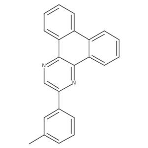 Dibenzo[f,h]quinoxaline, 2-(3-methylphenyl)-结构式