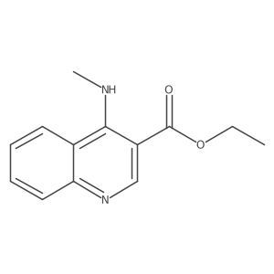 Ethyl 4-(methylamino)quinoline-3-carboxylate Structure