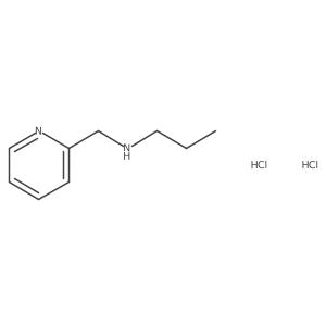 Propyl(pyridin-2-ylmethyl)amine dihydrochloride Structure