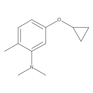 5-Cyclopropoxy-N,N,2-trimethylaniline Structure