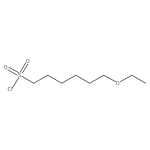 6-Ethoxyhexane-1-sulfonyl chloride结构式