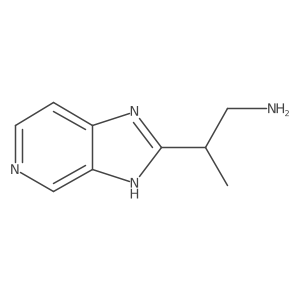 2-{1H-imidazo[4,5-c]pyridin-2-yl}propan-1-amine Structure