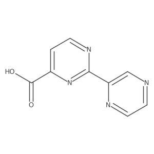 2-(Pyrazin-2-yl)pyrimidine-4-carboxylic acid结构式