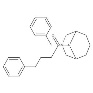 1-(3-Benzyl-3,9-diazabicyclo[3.3.1]nonan-9-yl)-4-phenylbutan-1-one结构式
