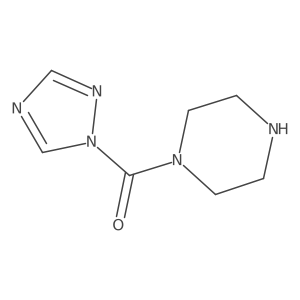 1-Piperazinyl-1H-1,2,4-triazol-1-ylmethanone Structure