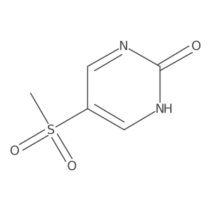 5-Methanesulfonylpyrimidin-2-ol结构式