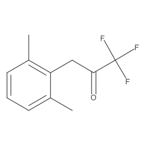 3-(2,6-Dimethylphenyl)-1,1,1-trifluoropropan-2-one结构式