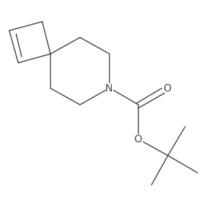 Tert-butyl 7-azaspiro[3.5]non-1-ene-7-carboxylate Structure