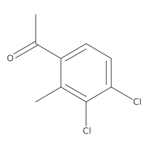 1-(3,4-Dichloro-2-methylphenyl)ethanone Structure