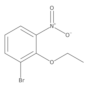 Benzene, 1-bromo-2-ethoxy-3-nitro- Structure