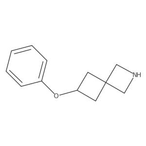 6-Phenoxy-2-azaspiro[3.3]heptane结构式