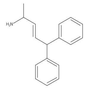 5,5-Diphenylpent-3-en-2-amine结构式