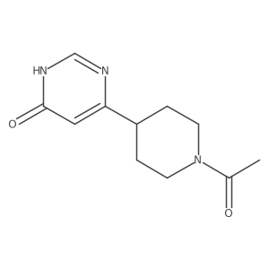 1-(4-(6-Hydroxypyrimidin-4-yl)piperidin-1-yl)ethan-1-one Structure