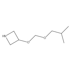 3-[(2-Methylpropoxy)methoxy]azetidine Structure