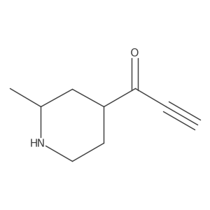 1-(2-Methylpiperidin-4-yl)prop-2-yn-1-one Structure