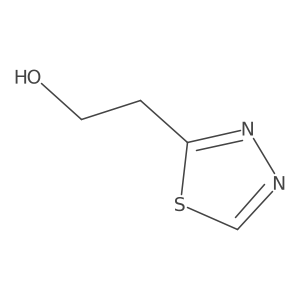 2-(1,3,4-Thiadiazol-2-yl)ethan-1-ol Structure