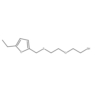 2-(2-{[(5-Ethylfuran-2-yl)methyl]sulfanyl}ethoxy)ethane-1-thiol Structure