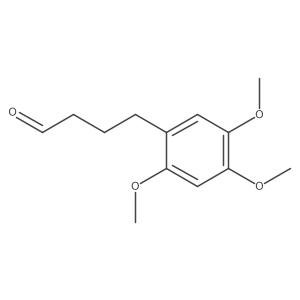 4-(2,4,5-Trimethoxyphenyl)butanal结构式