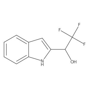 2,2,2-trifluoro-1-(1H-indol-2-yl)ethan-1-ol Structure