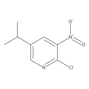 2-Chloro-5-isopropyl-3-nitropyridine结构式