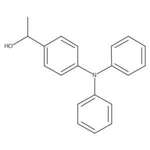 1-(4-(Diphenylamino)phenyl)ethanol结构式