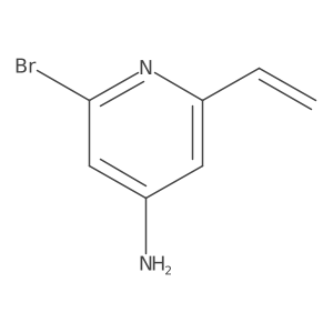 2-Bromo-6-vinylpyridin-4-amine Structure