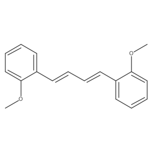 1,4-Bis(2-methoxyphenyl)buta-1,3-diene结构式