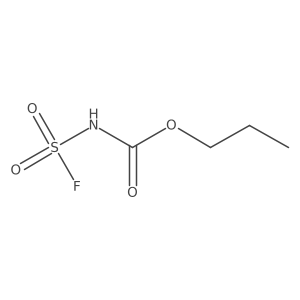 Propyl fluorosulfonylcarbamate结构式