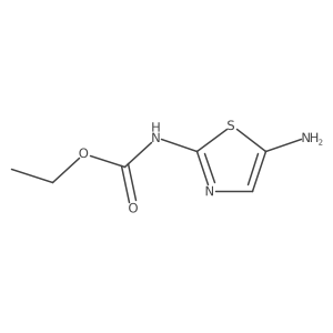 ethyl N-(5-amino-1,3-thiazol-2-yl)carbamate Structure