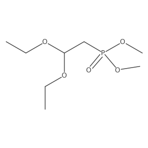 Dimethyl (2,2-diethoxyethyl)phosphonate Structure