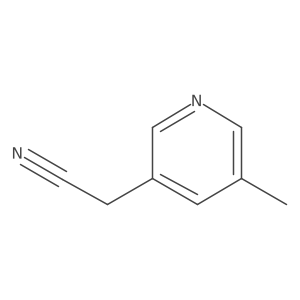 5-Methyl-3-pyridineacetonitrile结构式