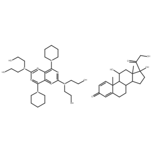 Dipyridamole and prednisolone combination结构式