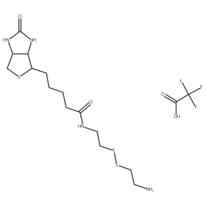 Biotin-cystamine TFA结构式