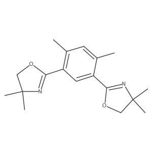 2,2'-(4,6-Dimethyl-1,3-phenylene)bis(4,4-Dimethyl-4,5-dihydrooxazole) Structure