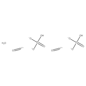 Vanadyl monohydrogen phosphate hemihydrate结构式