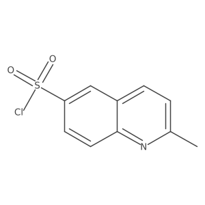 2-methylquinoline-6-sulfonyl chloride结构式