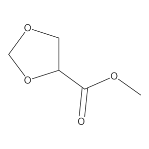Methyl 1,3-dioxolane-4-carboxylate结构式