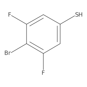 4-Bromo-3,5-difluorothiophenol结构式