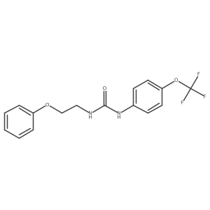 1-(2-Phenoxyethyl)-3-(4-(trifluoromethoxy)phenyl)urea Structure