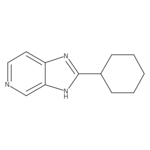 2-cyclohexyl-3H-imidazo[4,5-c]pyridine Structure