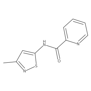 N-(3-methylisothiazol-5-yl)picolinamide Structure