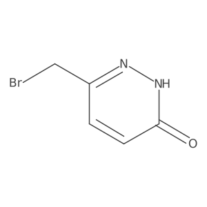 3(2H)-Pyridazinone, 6-(bromomethyl)- Structure