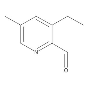3-Ethyl-5-methylpicolinaldehyde结构式