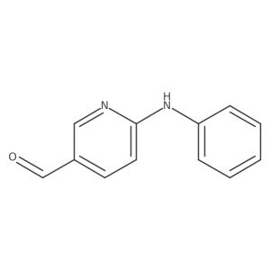 6-(Phenylamino)nicotinaldehyde结构式