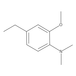 4-Ethyl-2-methoxy-N,N-dimethylaniline Structure